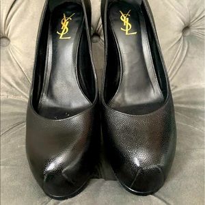 Stunning Black YSL Heels